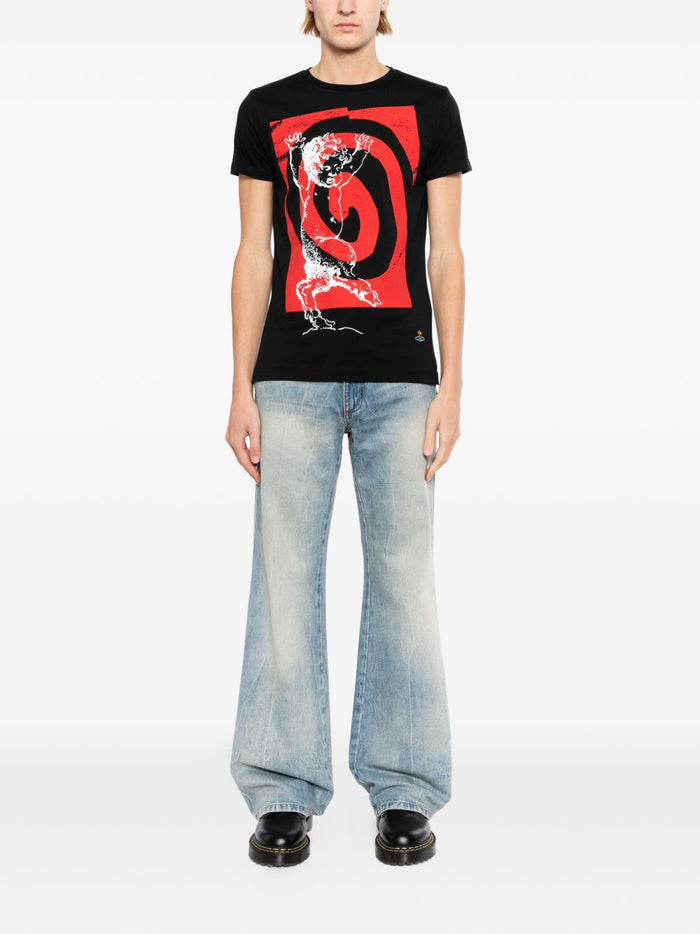 swirl peru T-shirt