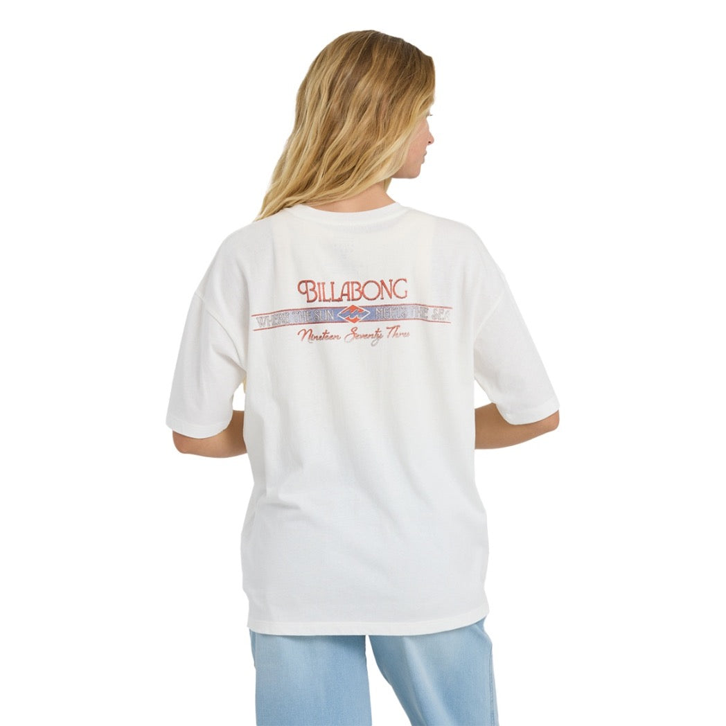 BILLABONG - SUN MEETS SEA TEE | Salt Crystal