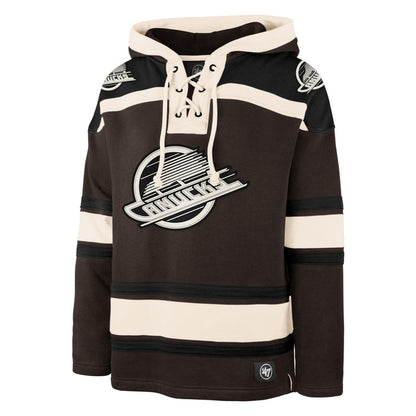 Vancouver Canucks Dark Chocolate '47 LACER