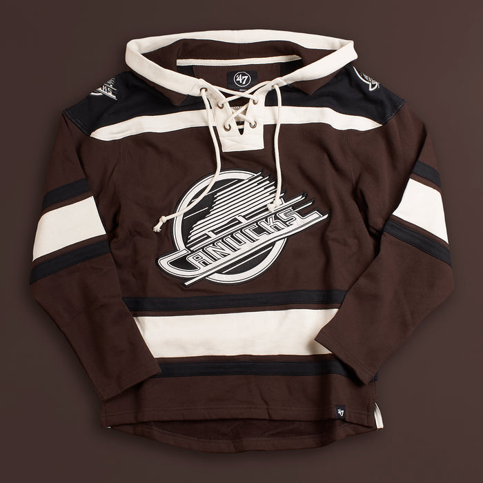 Vancouver Canucks Dark Chocolate '47 LACER