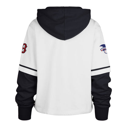 Women's Boston Red Sox Trifecta Cropped '47 Shortstop Pullover