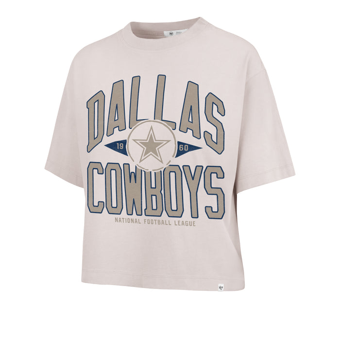 Women's Dallas Cowboys Windthrow Ravine Crop '47 Tee