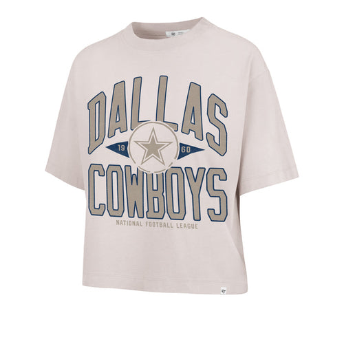 Women's Dallas Cowboys Windthrow Ravine Crop '47 Tee