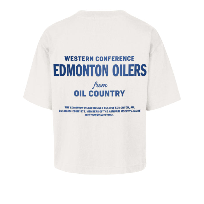 Women's Edmonton Oilers Leon '47 Foundation Tee