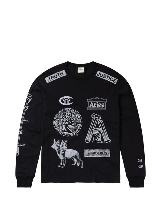 x Aries graphic-print sweatshirt